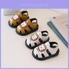 Baby Toddler Cartoon Soft Sole Shoes With Breathable Synthetic Leather For Summer Walks