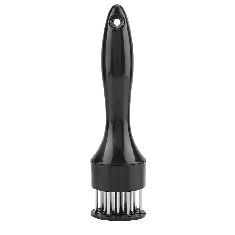 Stainless Steel Ultra Needle Blade Tenderizer for Tenderizing Steak Black