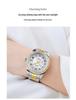 La Baoli Women's Waterproof Diamond Mechanical Watch - Fashionable and Elegant Design