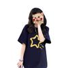 American large version short-sleeved t-shirt women's summer new middle school and high school students loose casual cotton half-sleeved top tide