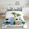 Erosebridal Teens Dirt Bike Comforter Set Twin Size, Motocross Rider Down Comforter for Kids Boys Adult Men, Motorbike Extreme Sport Bedding