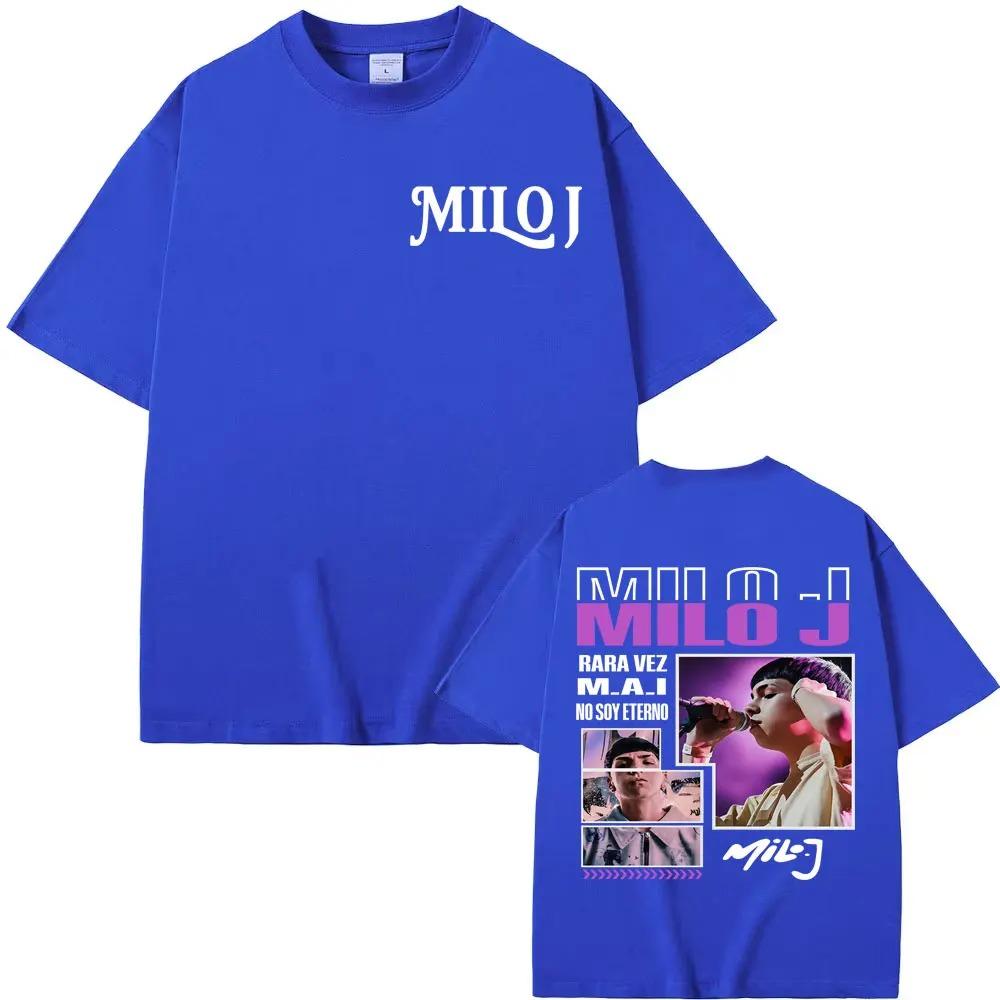 Milo J Rapper La Vida Era Mas Corta New Album TShirt Mens Vintage 90s Pop Music Bestselling Oversized Streetwear TShirt