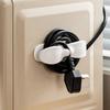 Wall Mount Cord Cable Organizer Silicone Cable Clips Practical Plug Organizer  Mobile Charger