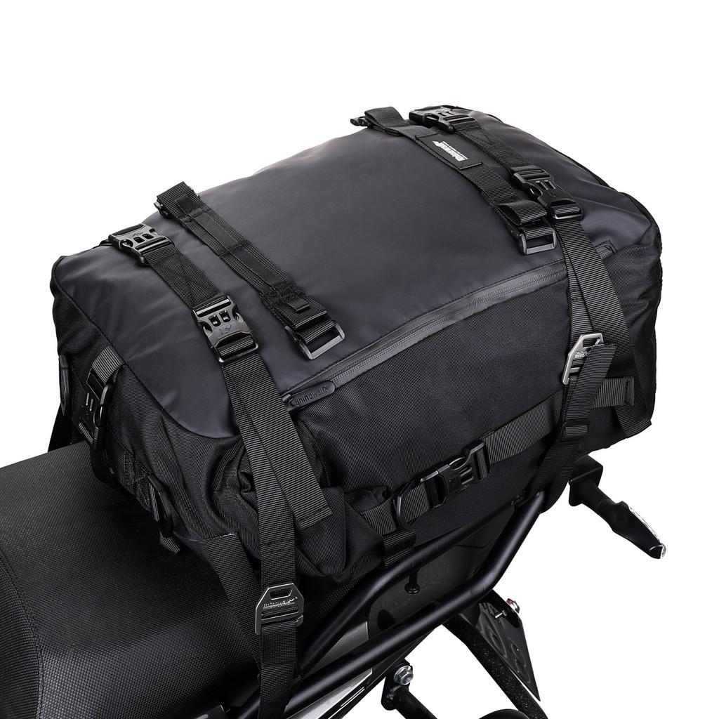 Multifunctional Motorcycle Rear Seat Bag Detachable Zipper Inner Bag Waterproof Hanging Bag Large Capacity Combined Bag 2-in-1/3-in-1/4-in-1