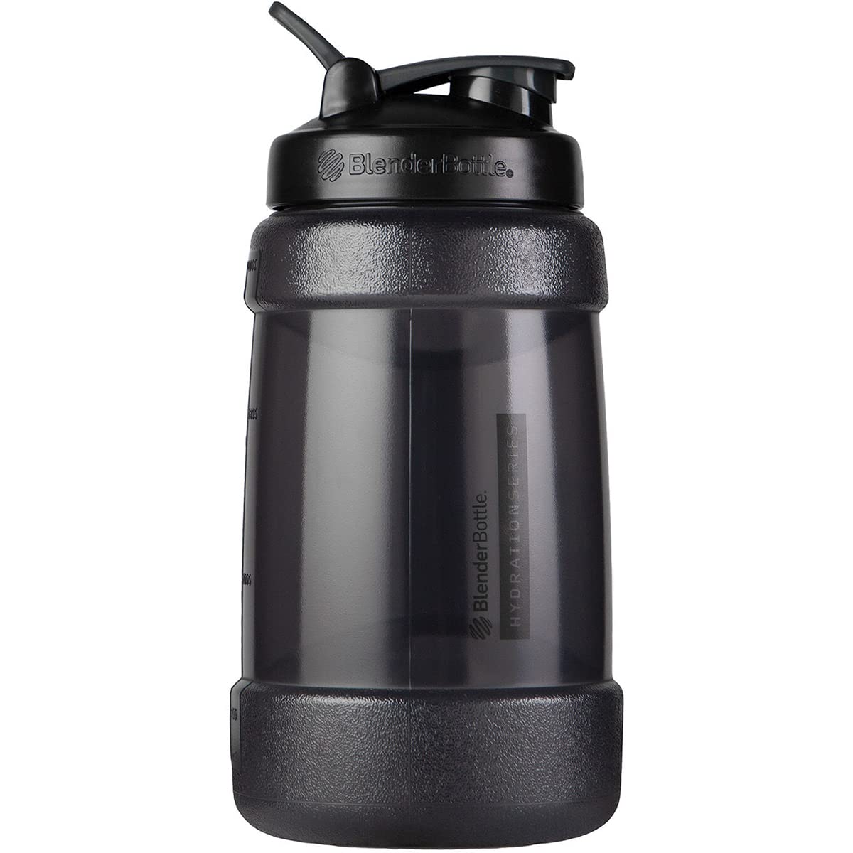 

BlenderBottle Half Gallon Water Bottle Koda Large Water Jug 76oz Black чорний