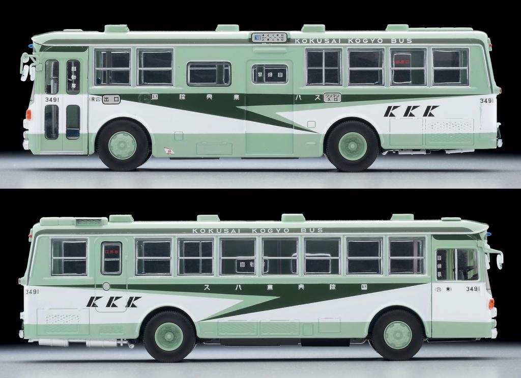 TOMYTEC Tomica Limited Vintage Neo 164 LV-N09g Isuzu BU04 Bus Kokusai Kogyo Revival Specification Finished Product 327998