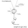 Qiong Yao Long Irregular Circle Heart Tassel Sweater Chain Fashionable Stainless Steel Necklace