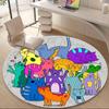 1PC Cat Collection Office Round Area Rug, Indoor Mat Suitable ForOffice, Under Office Chairs Bedroom Living Room Home Decor, Room Deco, D127