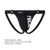 JOCKMAIL Men Briefs Letter Print Hip Lift Male Good Stretch Sexy Thong