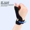 Thumb Brace With Aluminum Sheet Reinforcement Office Protect Wristband Lightweight Adjustable Compression Wristband Ambidextrous