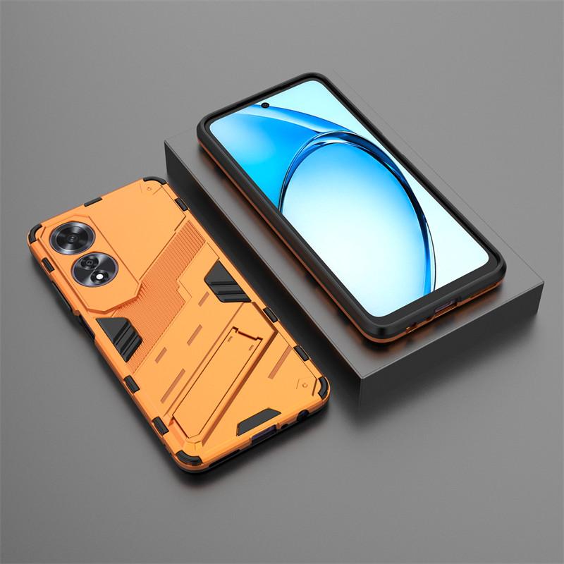 For OPPO A60 Case For OPPO A60 4G Cover Luxury Armor PC Bumper Shockproof TPU Silicone Protective Phone Back Cover For OPPO A60