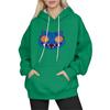Women's Fashion Long-Sleeve Pullover Hoodie with Fun Movie-Inspired Prints