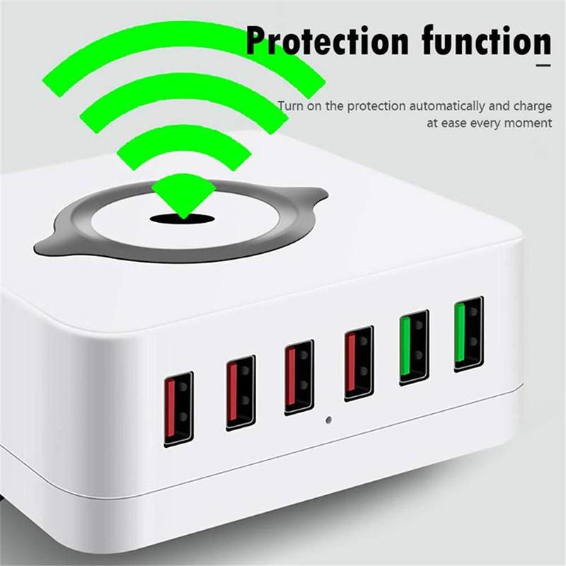 С3.0 Быстрая зарядка USB Адаптер 50W Смарт-зарядное устройство для ПК ...