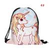 Cartoon Bag Backpack Student Schoolbag Travel College Rucksack Drawstring Bag