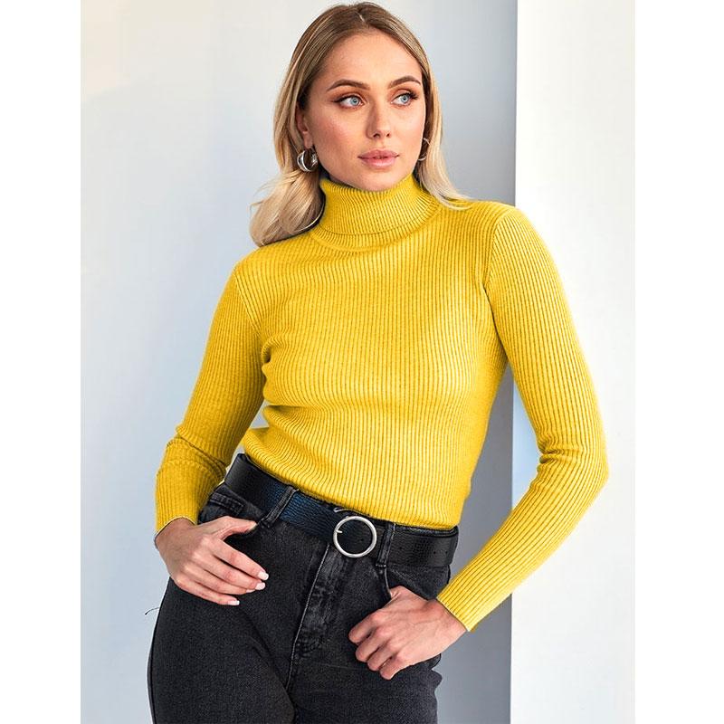 

12 цветов, женские топы с высоким воротом и внутренней частью, топы с длинными рукавами и воротником-черепахой XL