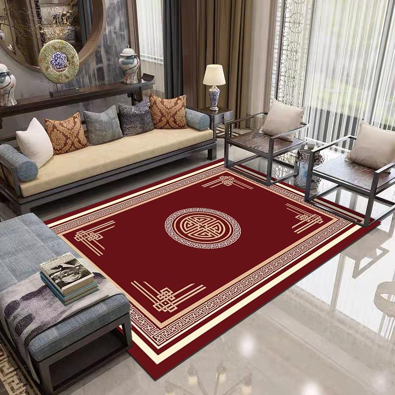 Chinese-style Carpet Living Room Modern Decoration Bedroom Non-slip Sofa Tea Table Carpet Area Rug Large Floor Mat Lounge Rug
