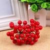 1PC Artificial Berry Branch Fake Flowers Bouquet DIY Xmas Tree Garland Decoration Simulated Plants For Christmas New Year Decor