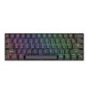H61K Wired Gaming Mechanical Keyboard with Mixed Switches and RGB Lighting