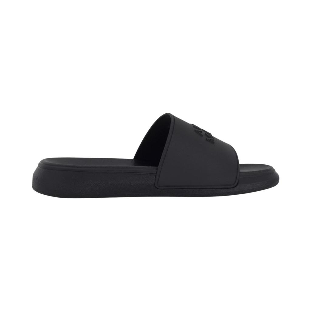 Alexander Mcqueen Schiebe-Hausschuhe Herren Schwarz 663564W4QS01000