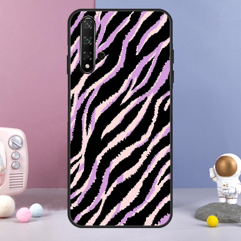 Animal Pattern Zebra Print Cover For Huawei Nova Y61 Y91 Y60 Y70 Y90 9 10 SE 11 Pro 5T 11i 8i 3i P20 P40 P30 Lite Case