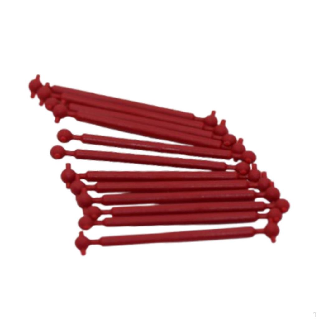 12 Items 1/87 HO Scale Shaft Connector for Model Railways, Train Accessories