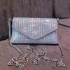 2024 Rhinestone Chain Mini Shoulder Crossbody Bag - Trendy Handheld Party Bag for Women