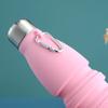 Sticlă de apă, pliabilă, creativă, sticlă de cola din silicon, de capacitate mare, pentru fitness în aer liber, sticlă portabilă de sport telescopică de calitate alimentară