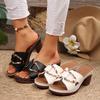 Fashion Women Summer Lightweight Hollow Sandals High Heels New Dress Chunky Open Toe Sandals Female 2025 Casual Slingback Women Shoes
