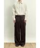 YOUTH String Wide Pants - Brown