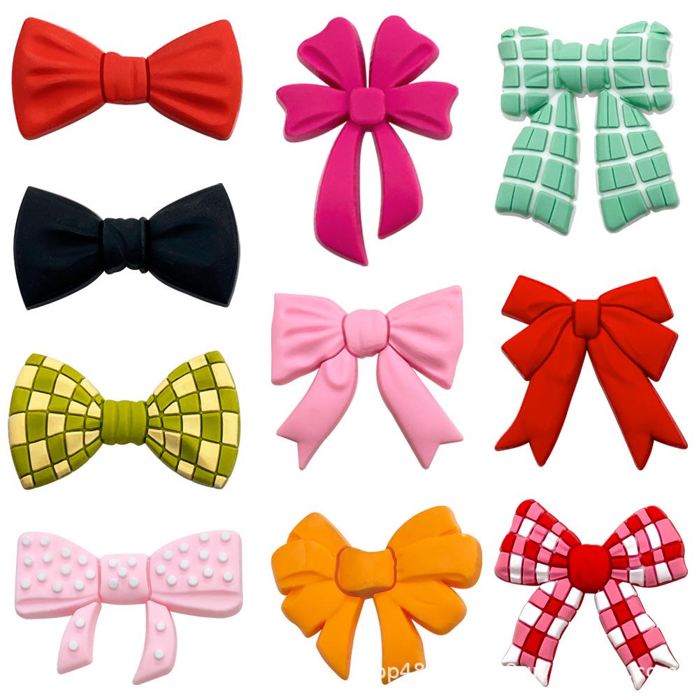 

Bow Tie Croc Shoe Charms - PVC Soft Rubber Accessories & Decorations