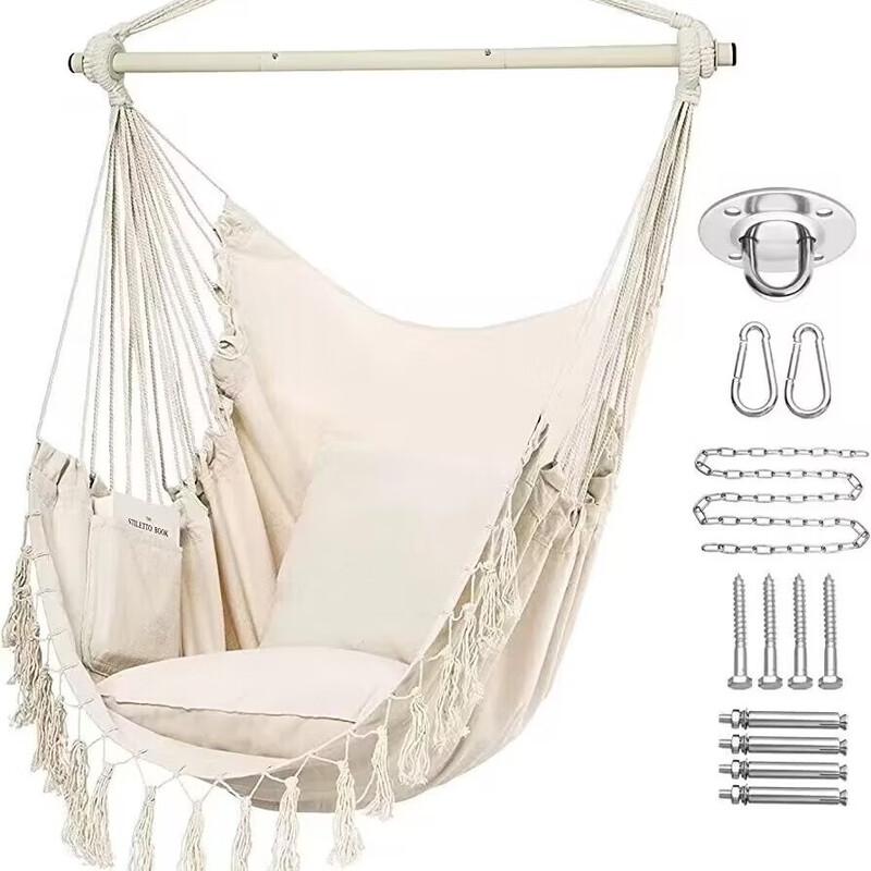 OEING Outdoor Anti-Rollover Hammock Swing Chair