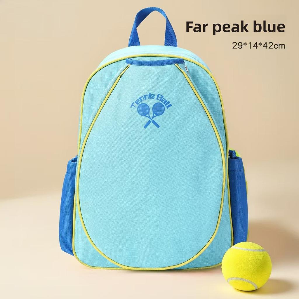 Professioneller Sportrucksack für Kinder für Badminton- & Tennisschläger Mehrere Taschen Aufbewahrungstasche für Jungen & Mädchen Training & Fitness
