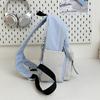 Contrast Color Backpack Junior High School Student Schoolbag Women's Lightweight Backpack