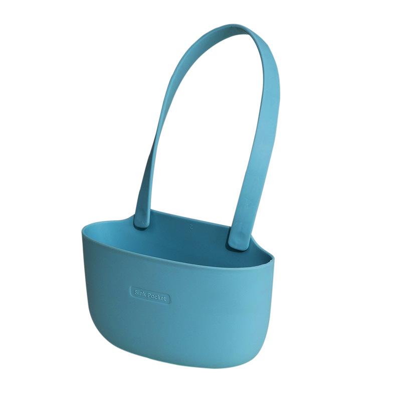 Kitchen Supplies Sink Single Layer Drain Hanging Bag Pool Storage Drain Rack Hanging Basket