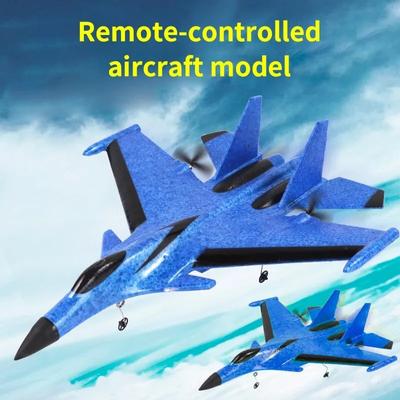 2.4G Glider Remote Control Drone Night Flight Fixed Wing Aircraft with Flash Light Remote Control Plane Παιδικό δώρο εξωτερικού χώρου