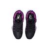 Li-Ning Durable Breathable Mid-Top Basketball Shoes Men Sneakers Black Purple ABAP093-2