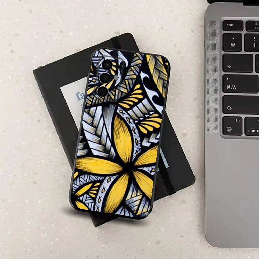Maori Tribal Polynesia For Samsung Galaxy A73,31,71,53,32,72,Note,22,41,8,9,52,J7,Soft Black Silicone Cover Case SamsungA13 5G