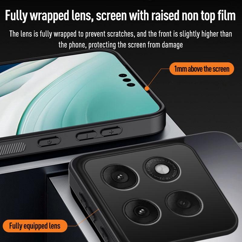 EUCAGR Do Motorola MOTO edge 70 Odporne na wstrząsy matowe miękkie etui TPU z matowym tyłem Do etui na telefon Motorola MOTO edge70 Coque