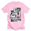 Anime Graphic Printed T-Shirt Men's Outdoor Street Cool Round Neck Short Sleeve Shirt Anime Harajuku T-Shirt Summer Sport Shirt
