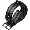Zulu Diver Classic Bond 1973 British Cadet Nylon Watch Band Black Gray Polished Buckle 21mm [ZULUDIVER] & - -