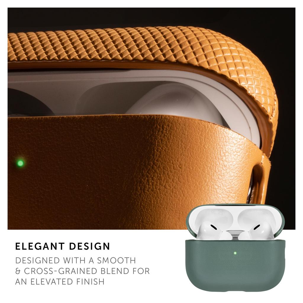 NATIVE UNION Case for AirPods Pro 2nd Gen Premium Wireless Charging Compatible with AirPods Pro and AirPods Pro 2nd Generation (Re)Classic -