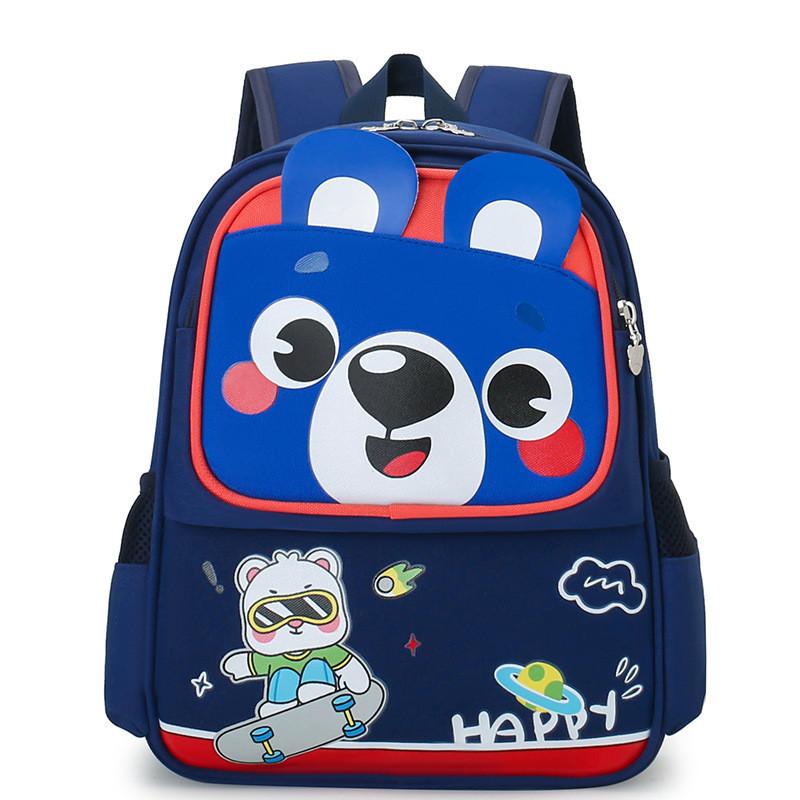Cute Polyester Lining Children's School Bag For Boys And Girls Ages 2-6