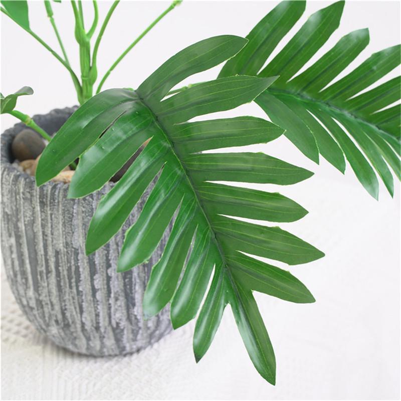 Buy Artificial Persian Tree Fake Palm Simulation Silk Plant Potted Home
