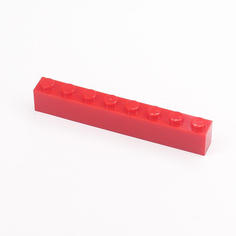 Small Particle Building Block Parts, Brick 1x8 Long Brick, Basic Accessories