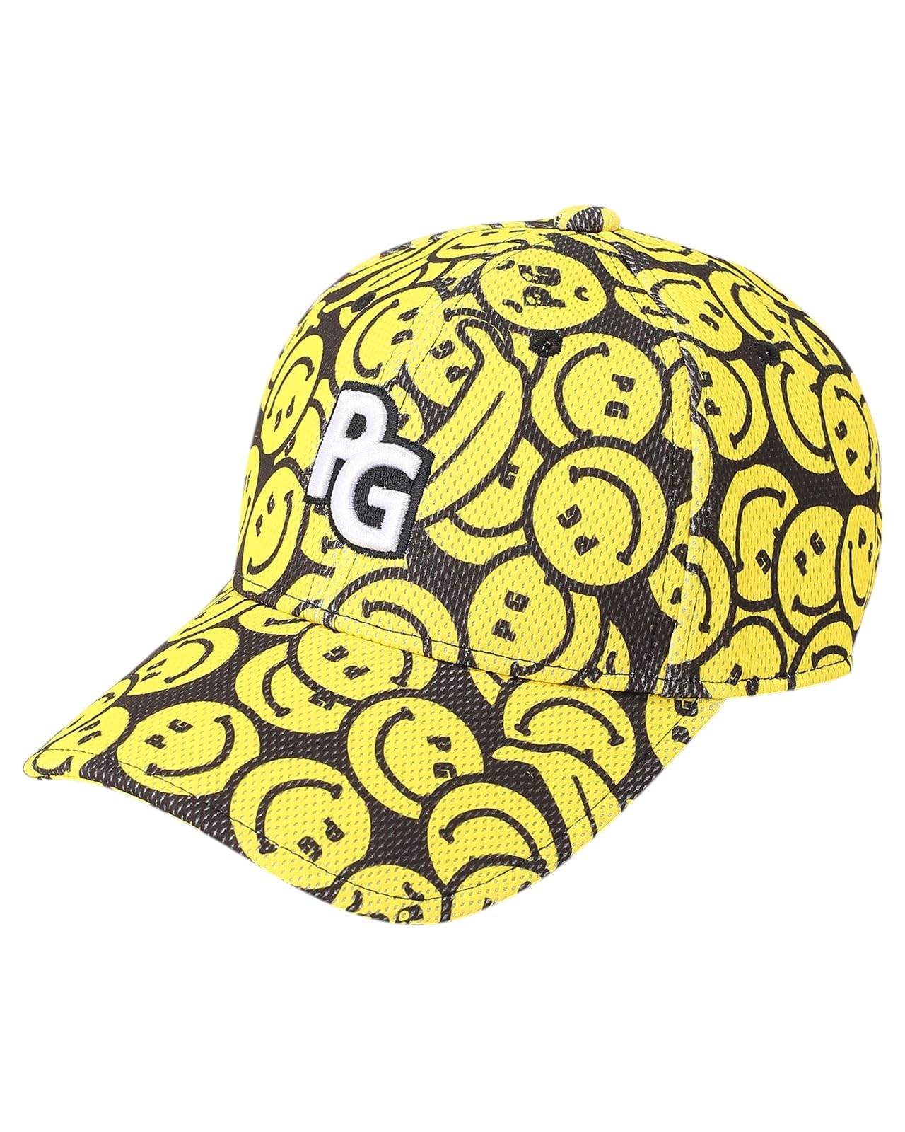 

PEARLY GATES Unisex Golf Cap Nico Adjustable FR (Banana Pattern, Size) / 053-5187409 122_Navy
