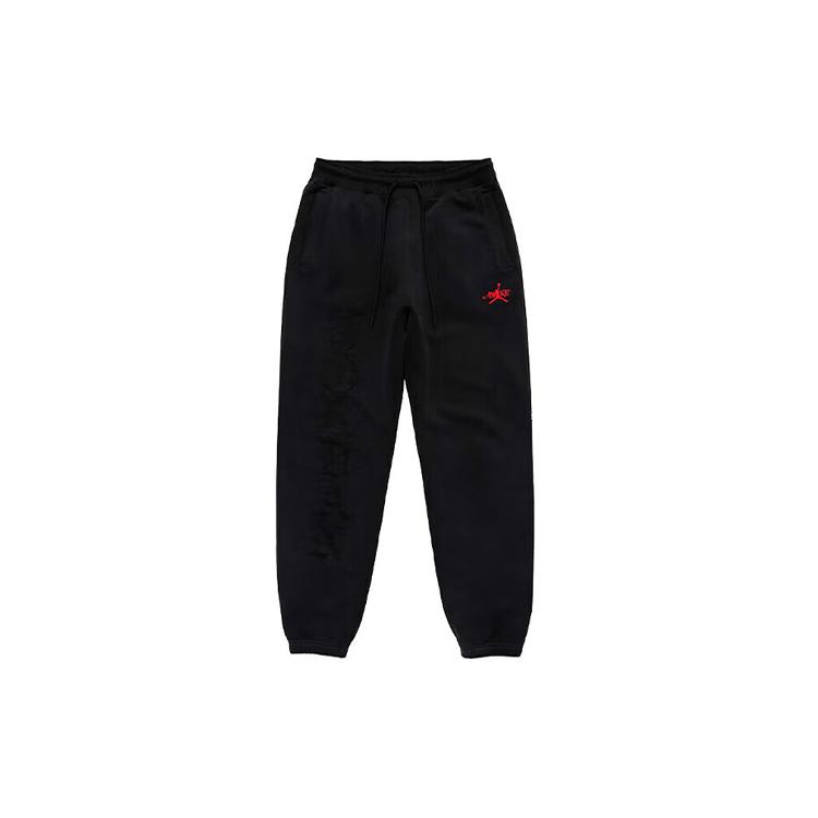 

New Jordan JORDAN X Awake NY Flc SS24 Knitted Sports Pants Men s Black FQ5446-010 L