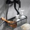 Convenient Toilet Shower Rack with No Drilling Installation Bathroom Storage Basket for Shower Room and Bath Products