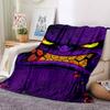 1pc Monster Night Blanket, Lightweight Flannel Throw Blanket For Sofa, Bed, Travel, Camping, Living Room, Office, Couch, Chair, And Bed