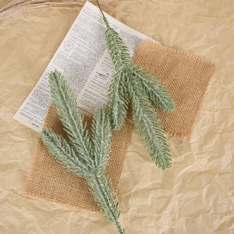 Artificial Christmas Snowflake Pine Branch Garland Tree Decor Wreath Home Holiday Decoration