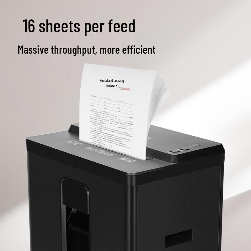 Comay 1630D Commercial Cross-Cut Paper Shredder CN plug (adapter included)